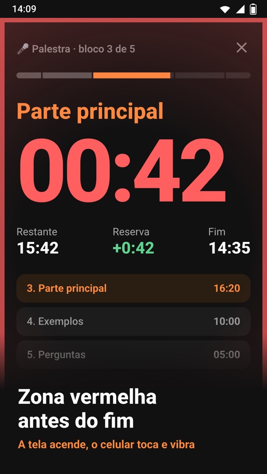 Chrono Blocks — Por dentro do app 3