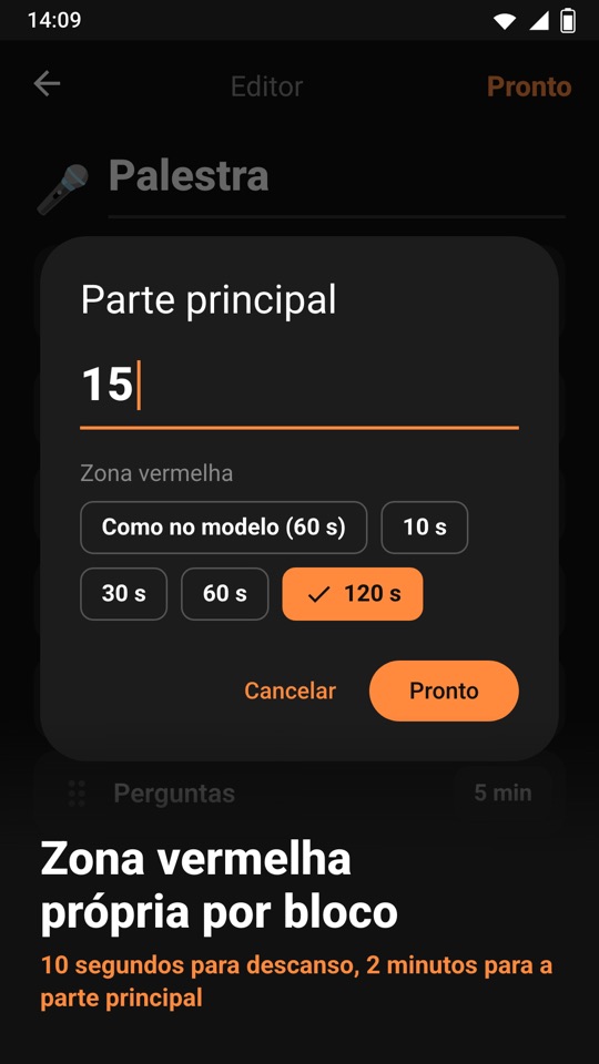 Chrono Blocks — Por dentro do app 5